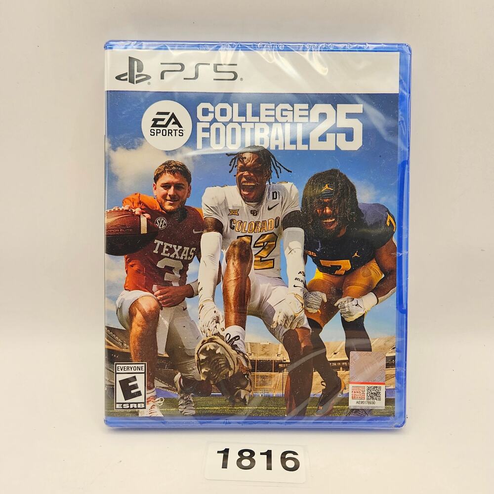 SONY PLAYSTATION 5 PS5 EA SPORTS COLLEGE FOOTBALL 25 NEW AND SEALED